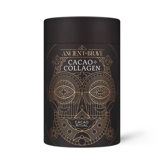 Ancient + Brave - Cacao + Collagen 250G Tub
