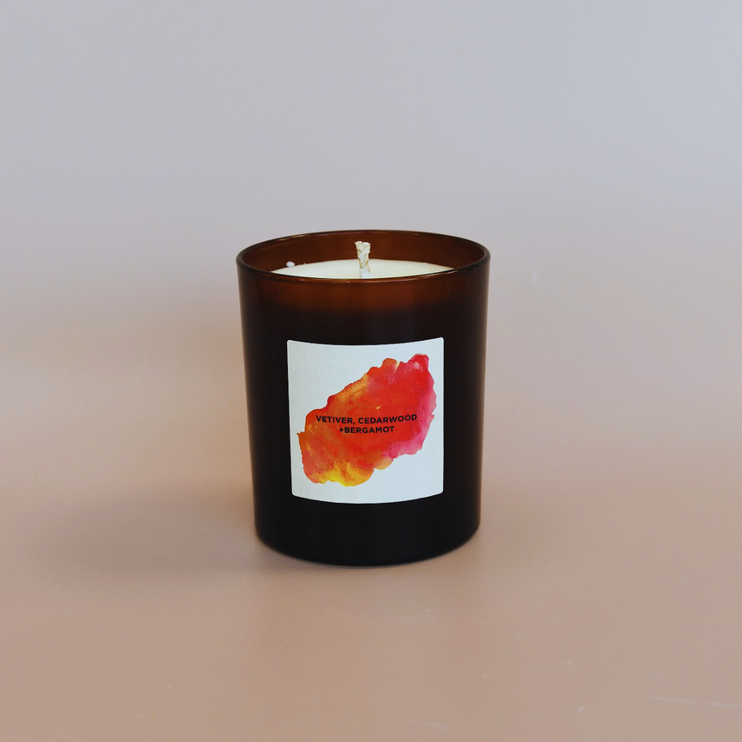 Self Care Company Amber jar candle 300ml (refillable)