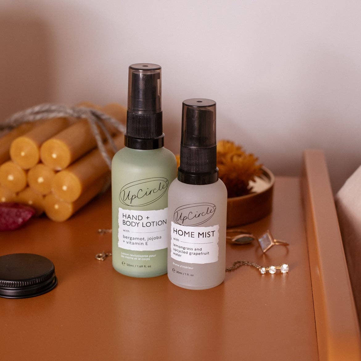 UpCircle - Home Mist with Lemongrass + upcycled Grapefruit Water