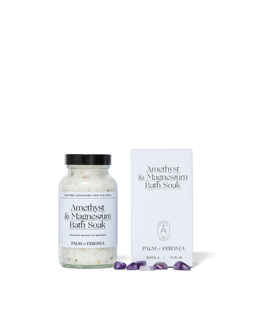 Palm of Feronia - Amethyst & Magnesium Bath Soak