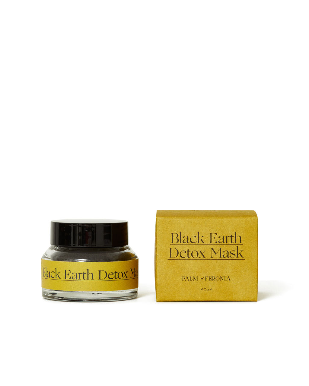 Palm of Feronia - Black Earth Detox Mask