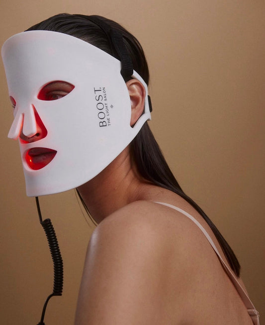 Introducing our new LED Red Light Masks from The Light Salon