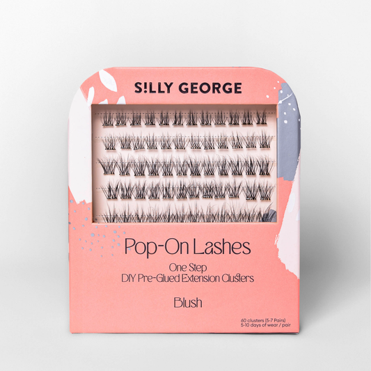 Silly George Pop-On Lashes - Style Blush