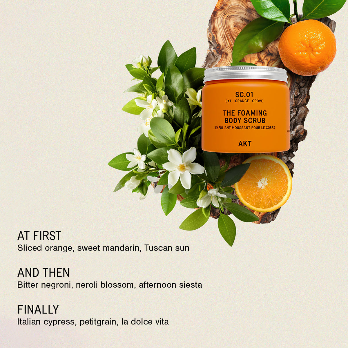 AKT Foaming Body Scrub