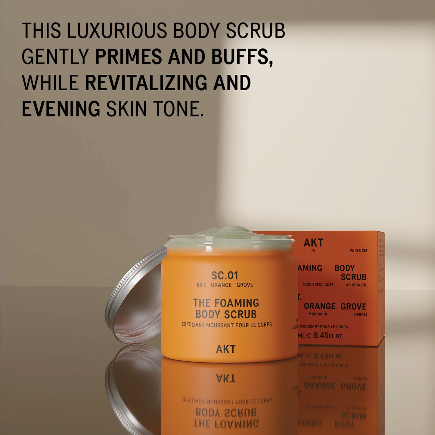AKT Foaming Body Scrub