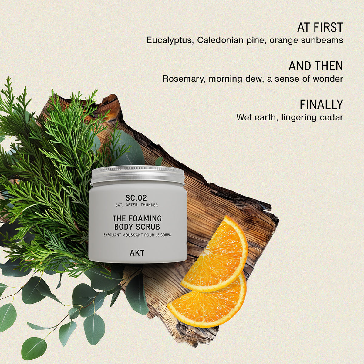 AKT Foaming Body Scrub