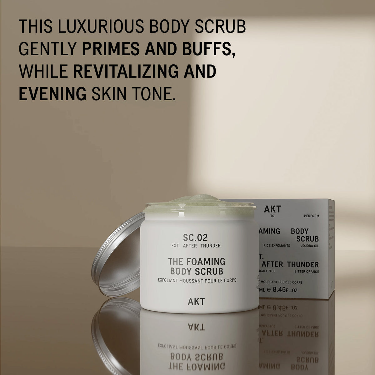 AKT Foaming Body Scrub