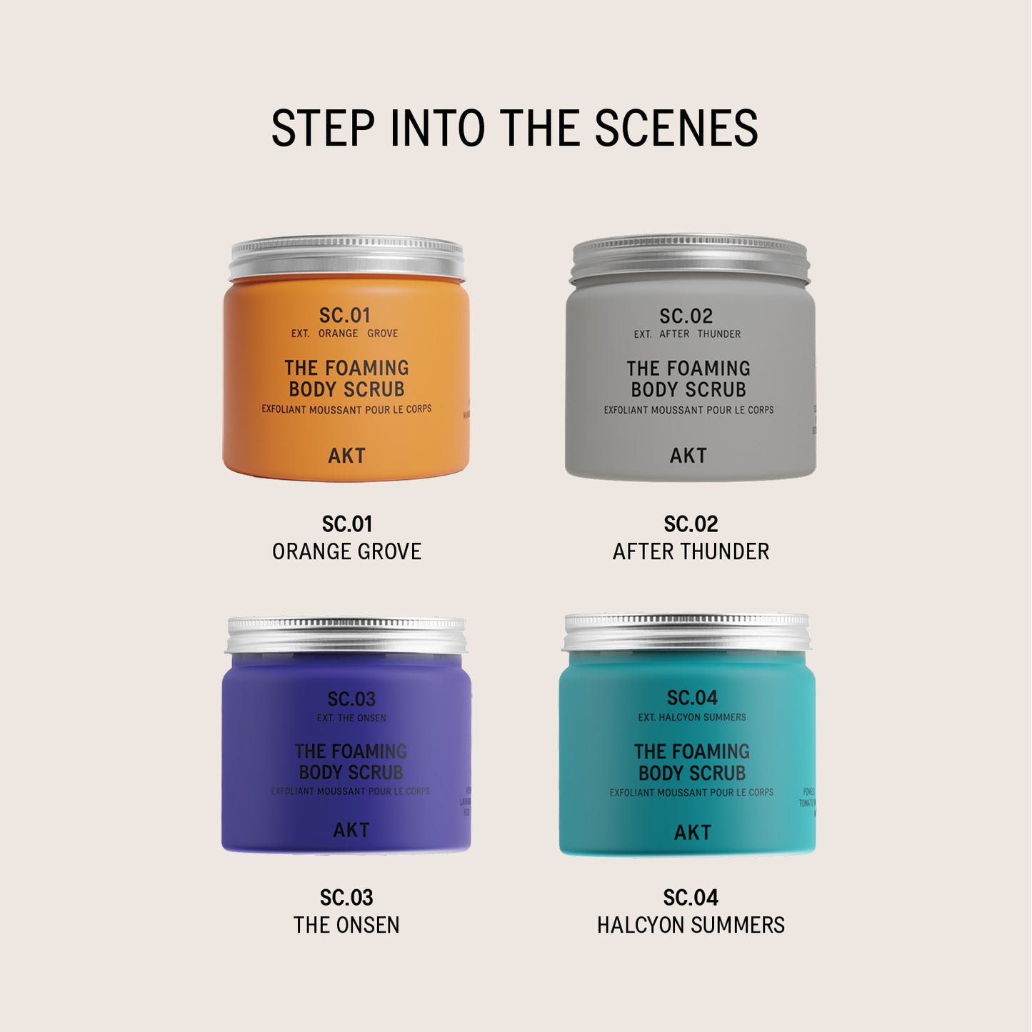 AKT Foaming Body Scrub