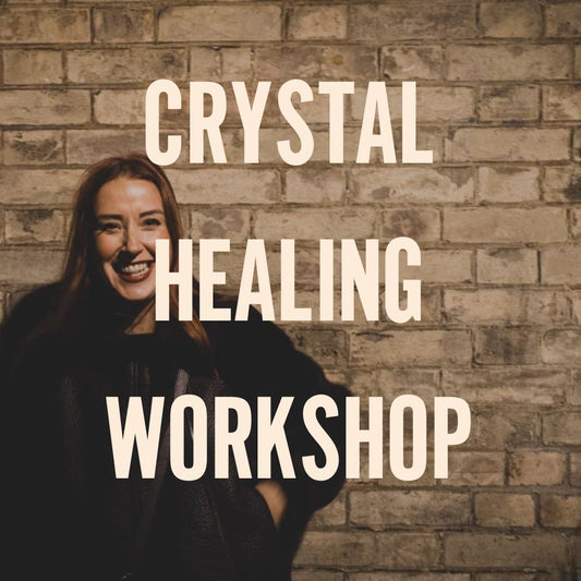 Crystal healing facial workshop