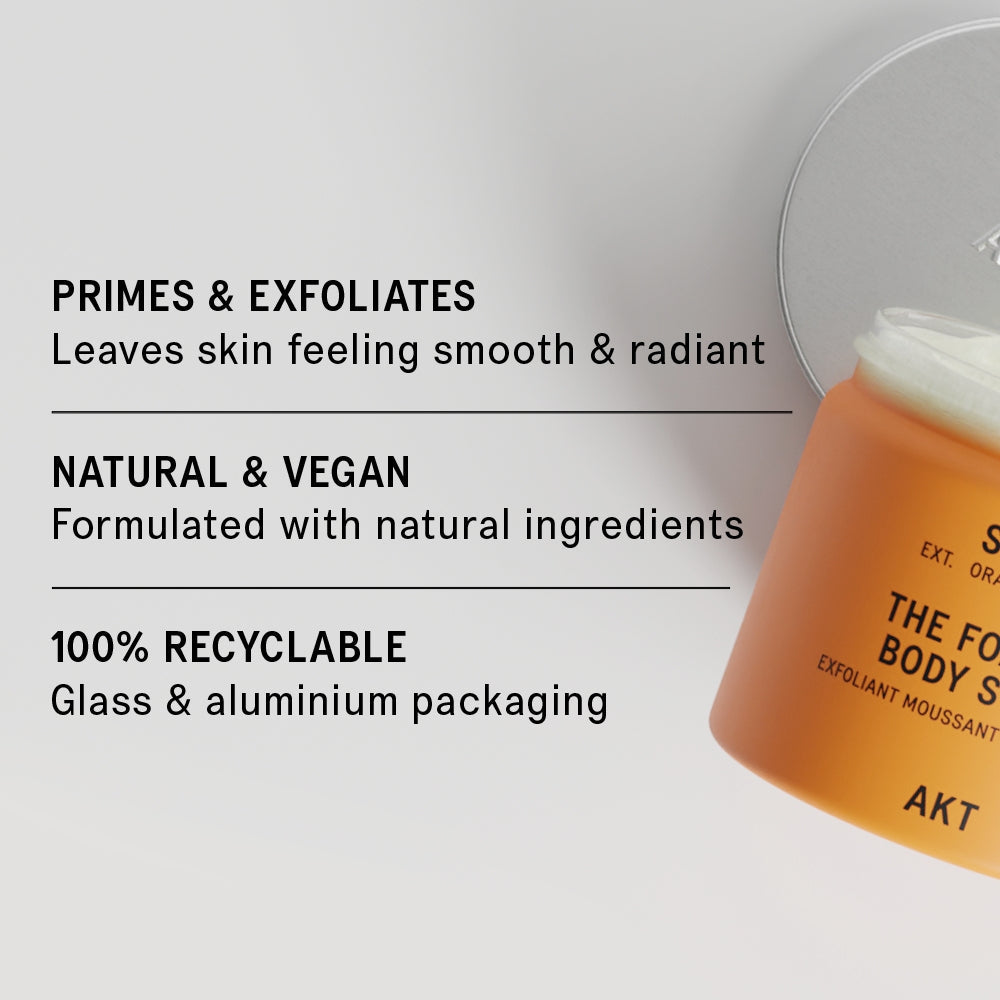 AKT SC.01 Orange Grove The Foaming Body Scrub