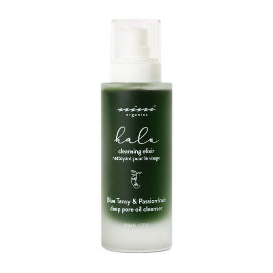 Old branding - NINI Organics - Halo Cleansing Elixir