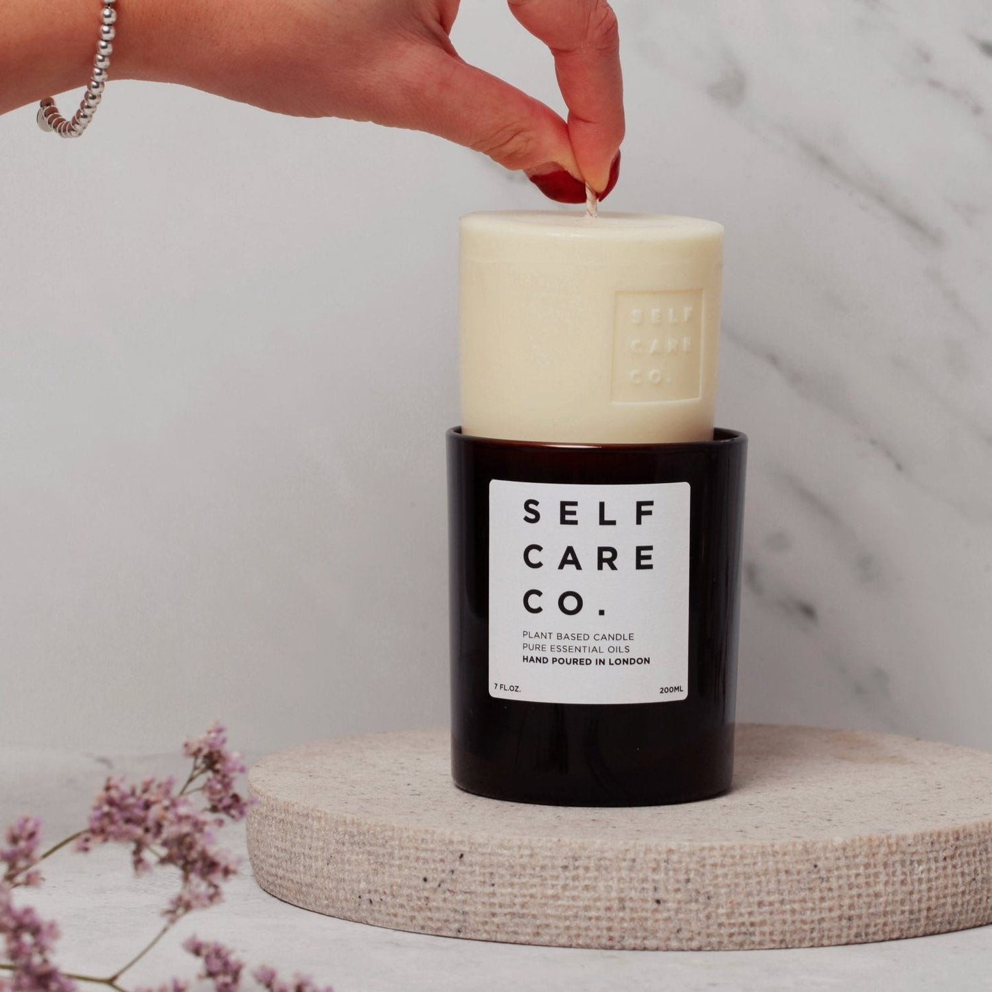 Self Care Company refill candle 300ml (for use with Self Care Amber jar)