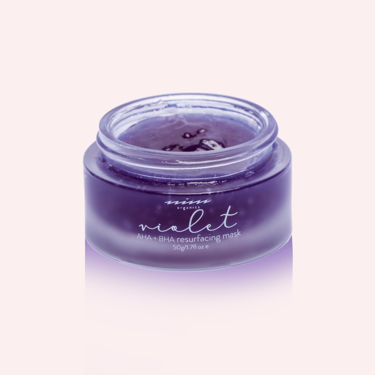 Old branding - NINI Organics - Violet resurfacing mask