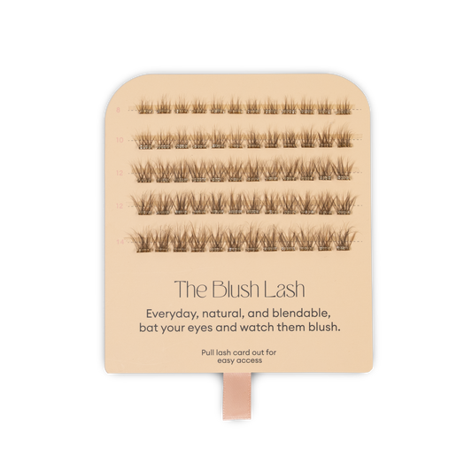 Silly George Pop-on lashes - Style Blush Brown