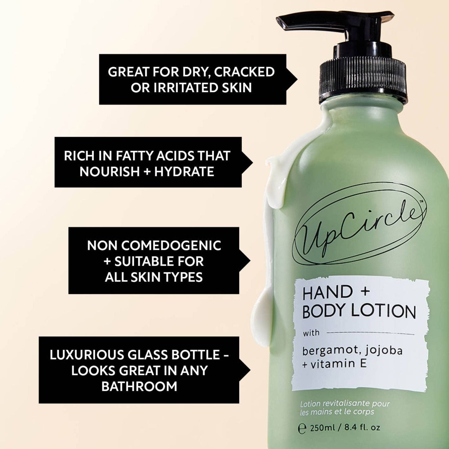 UpCircle - Hand & Body Lotion with Bergamot