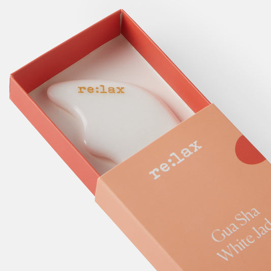 Re:lax Gua Sha White Jade